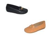 Wholesale Women's Soft Insole Moccasin Loafers Ellie NG90