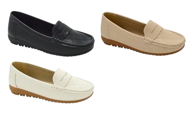 Wholesale Women's Comfortable Casual Moccasin Loafers Zoe NG95