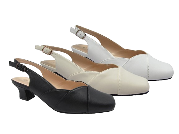 Wholesale Women's Wide Width Slide Back Easy Fit Shoes Hope NFA1