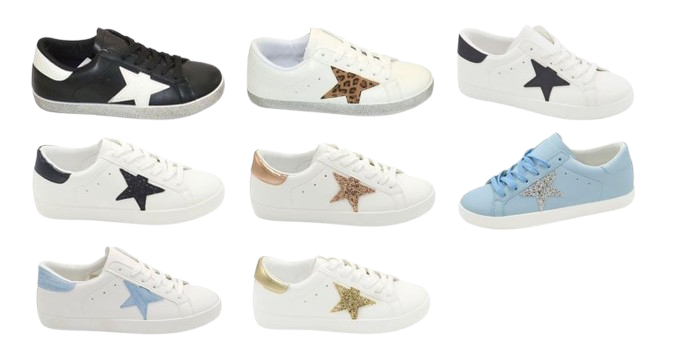Wholesale Women's Sneakers Lace Up Shoes StylishComfortable Footwear Sienna NGb3