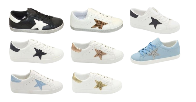 Wholesale Women's Sneakers Lace Up Shoes StylishComfortable Footwear Sienna NGb3