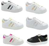 Wholesale Women's Sneakers Lace Up Shoes Stylish Comfortable Footwear Lily NGb3