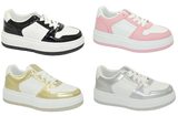 Wholesale Women's Sneakers Lace Up Shoes Stylish Comfortable Footwear Bella NGb7