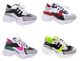 Wholesale Women's Sneakers Lace Up Trendy Comfortable Women's Shoes Emily NGB3
