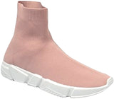 Wholesale Women's Sneakers High Top Slip On Trendy Comfortable Women's Shoes Sophia NG79