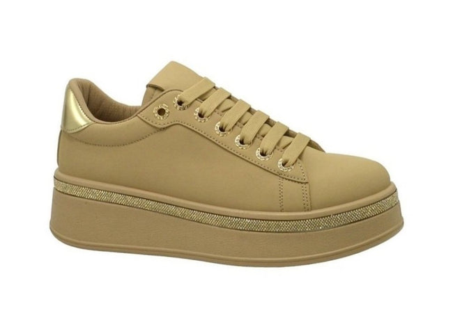 Wholesale Women's Sneakers Lace Up Trendy Comfortable Women's Shoes Charlie NG35