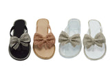 Wholesale Women's Classic Style Sandals Flat Jelly Embellished Zoe NGD3