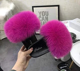 Wholesale Women's Soft Slip-On Fur Slippers Mia NGD5