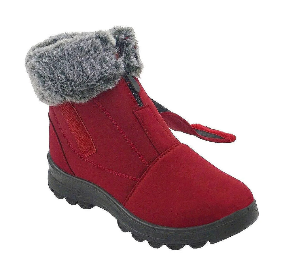 Wholesale Women's Fleece-Lined Winter Boots Violet NG15