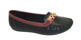 Wholesale Women's Faux Suede Moccasin Style Loafers Chloe Ngfa