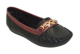 Wholesale Women's Faux Suede Moccasin Style Loafers Chloe Ngfa