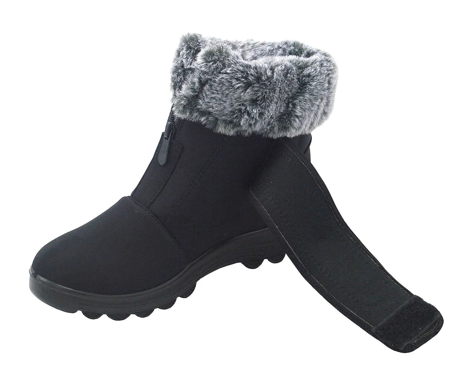 Wholesale Women's Fleece-Lined Winter Boots Violet NG15