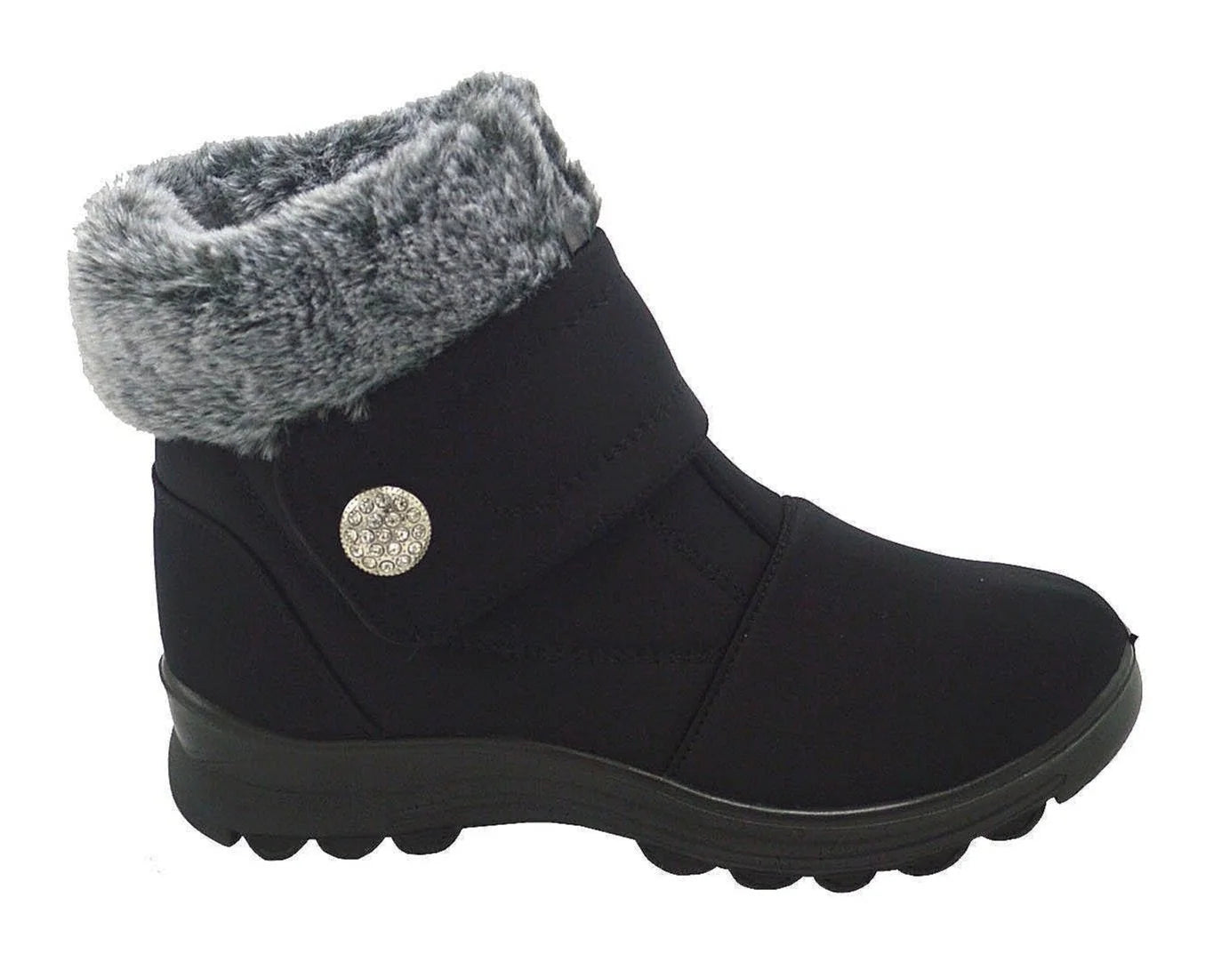 Wholesale Women's Fleece-Lined Winter Boots Violet NG15