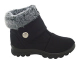Wholesale Women's Fleece-Lined Winter Boots Violet NG15
