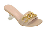 Wholesale Women's Embellished Sandal Heels with Gems Isabella NGJ2