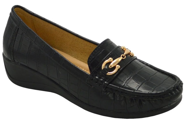 Wholesale Women's Flexible Moccasin Casual Loafers Natalie NGJ3