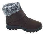 Wholesale Women's Fleece-Lined Winter Boots Violet NG15