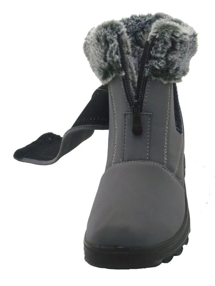 Wholesale Women's Fleece-Lined Winter Boots Violet NG15