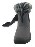 Wholesale Women's Fleece-Lined Winter Boots Violet NG15