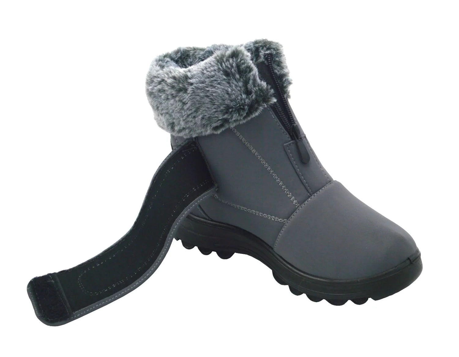 Wholesale Women's Fleece-Lined Winter Boots Violet NG15