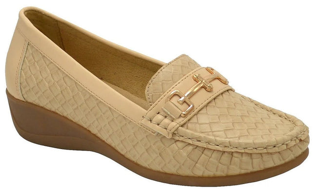 Wholesale Women's Classic Fit Moccasin Loafer Shoes Brooklyn NGJ5