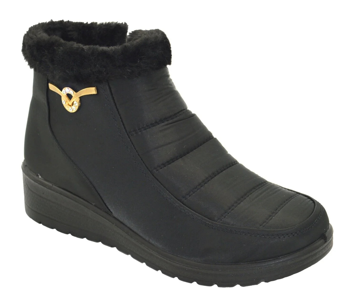 Wholesale Women's Fleece-Lined Winter Boots Lucy NG88