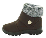 Wholesale Women's Fleece-Lined Winter Boots Violet NG15