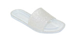 Wholesale Women's Embellished Design Sandals Jelly Embellished Charlotte NGD1