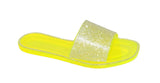 Wholesale Women's Embellished Design Sandals Jelly Embellished Charlotte NGD1