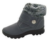 Wholesale Women's Fleece-Lined Winter Boots Violet NG15