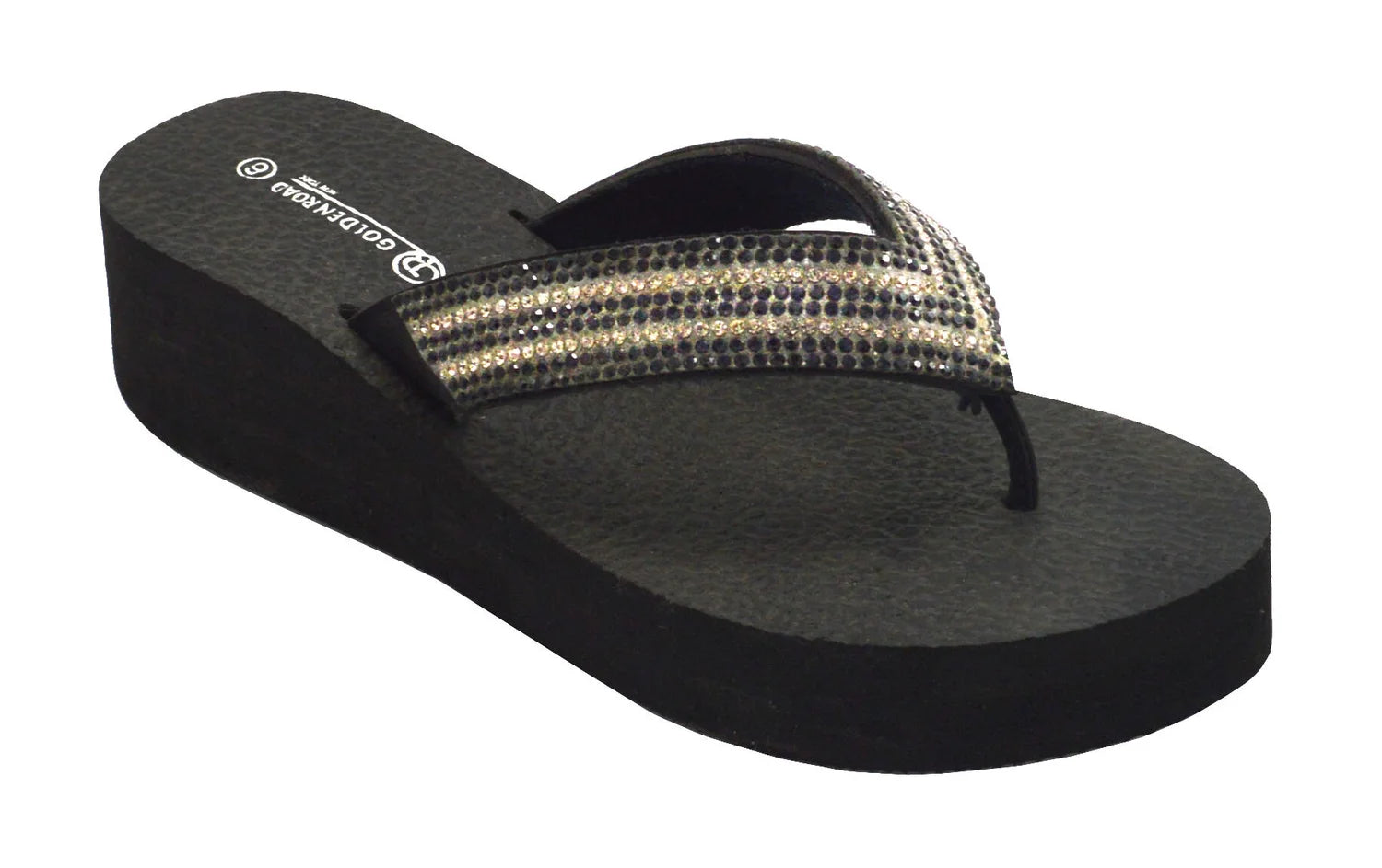 Wholesale Women's Trendy EVA Embellished Slippers Lily NG85