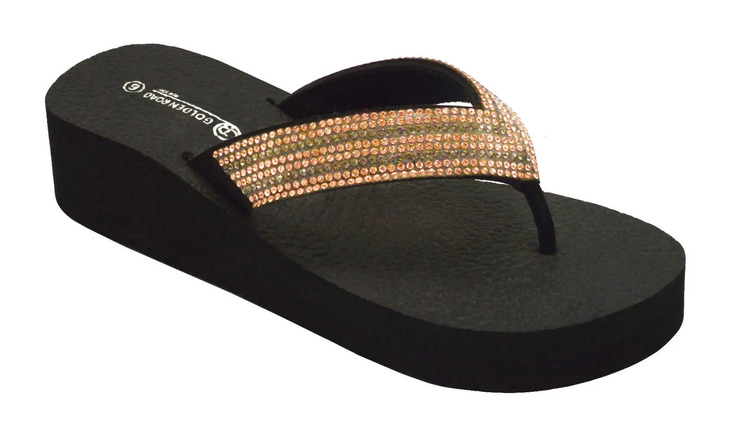 Wholesale Women's Trendy EVA Embellished Slippers Lily NG85