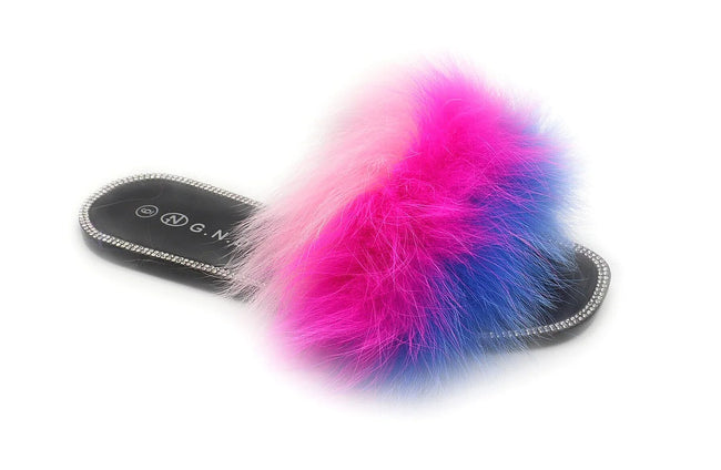 Wholesale Women's Elegant Fur Slide Slippers Chloe NGD0