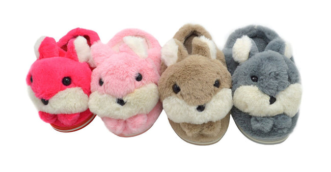 Wholesale Kids Indoor Comfort Soft Slippers Assorted Colors Sophia NGK6