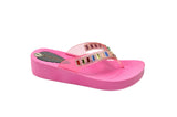 Wholesale Women's Stylish Sandals Wedge Jelly Assorted Embellished Bella NG19