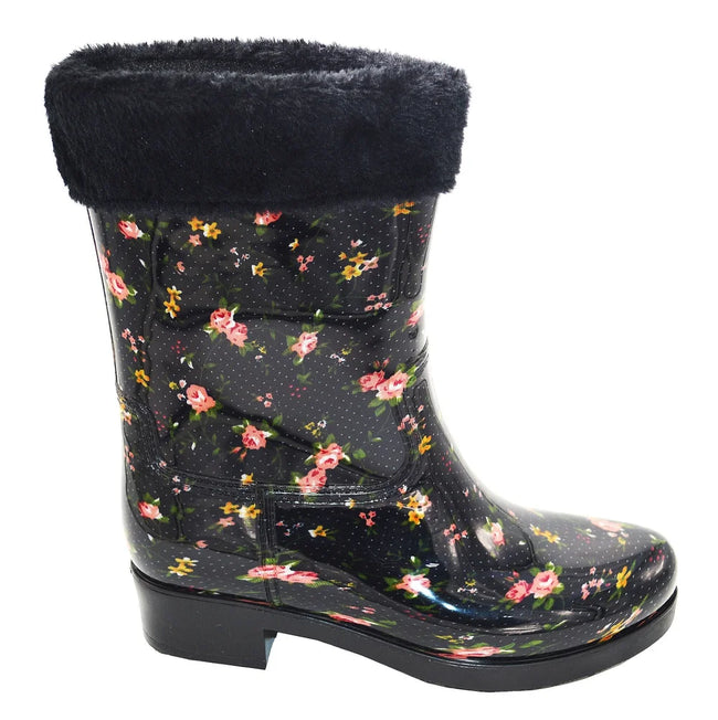 Wholesale Women's Cozy Rain Boots Jasmine NG27