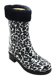 Wholesale Women's Fleece-Lined Rain Boots Amaya NG28