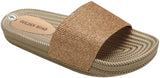 Wholesale Women's Embellished EVA Slide Slippers  Assorted Brooklyn NG10