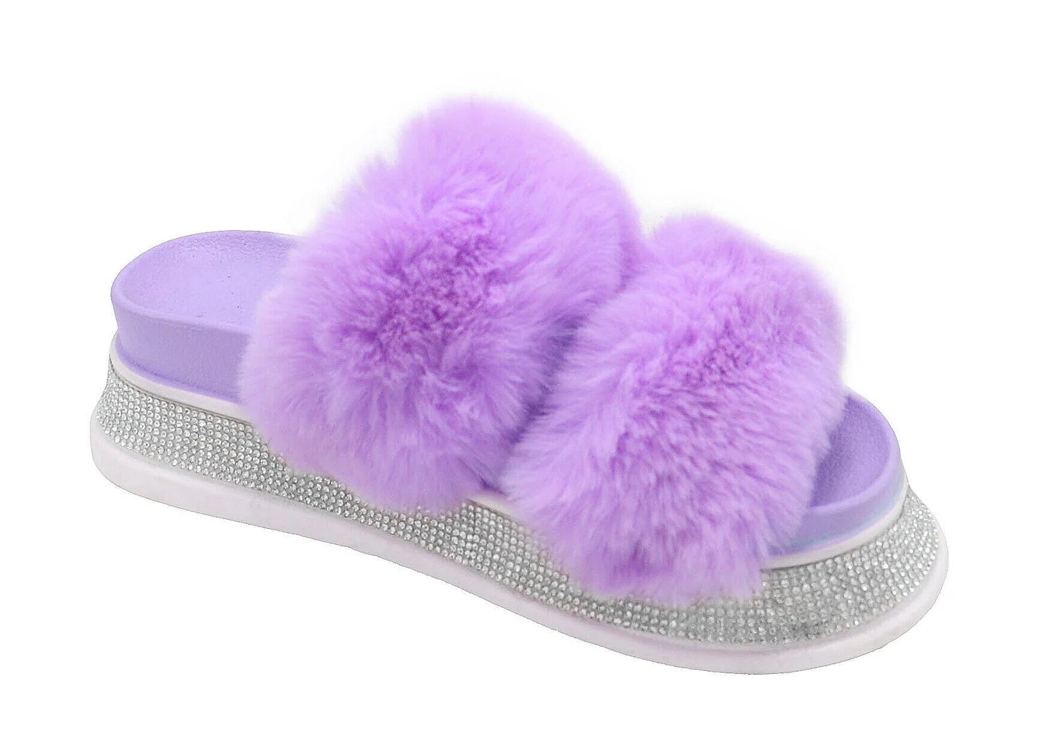 Wholesale Women's Stylish Faux Fur Slippers Grace NGd8