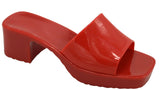 Wholesale Women's Chic Look Sandals Jelly Embellished Grace NGD5