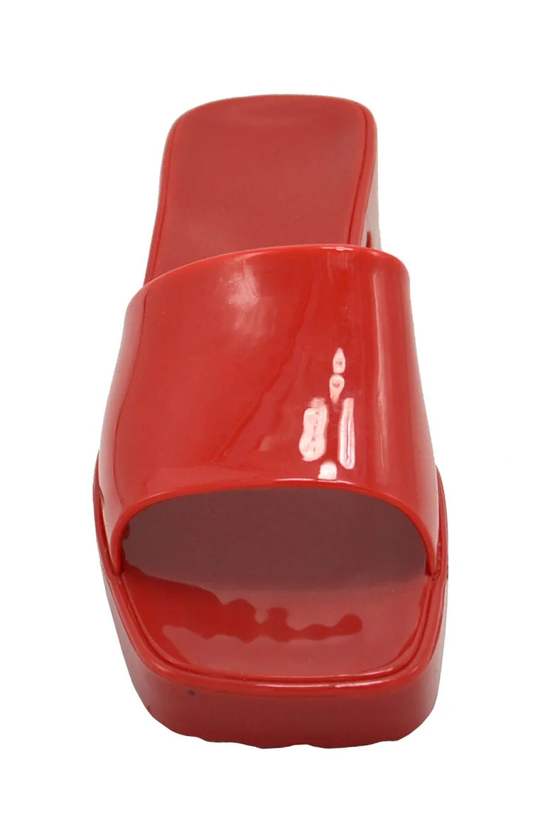 Wholesale Women's Chic Look Sandals Jelly Embellished Grace NGD5