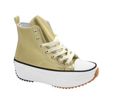 Wholesale Women's Sneakers High Top Lace Up Trendy Comfortable Women's Shoes Adeline NG25