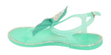 Wholesale Women's Comfort Fit Sandals Flat Jelly Embellished Abigail NGD2