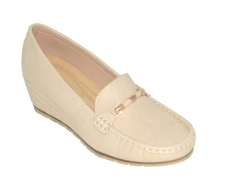 Wholesale Women's Shoes Moccasin Slip On Heels NGj29