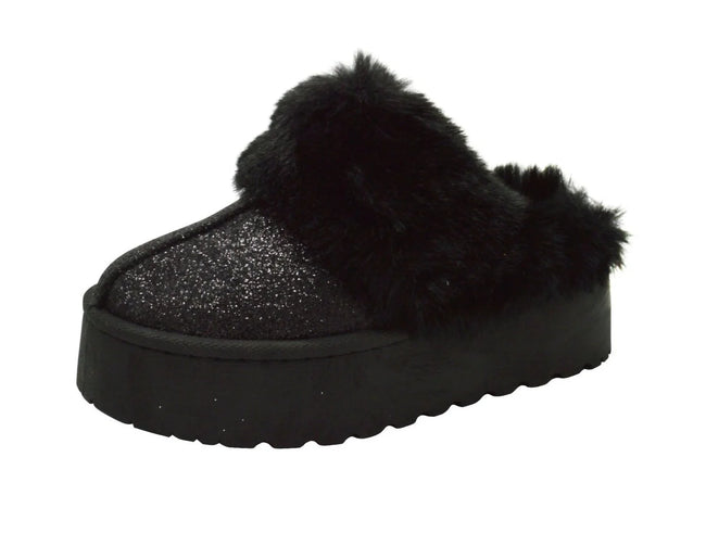 Wholesale Women's Plush Fur Slippers Emily NG31