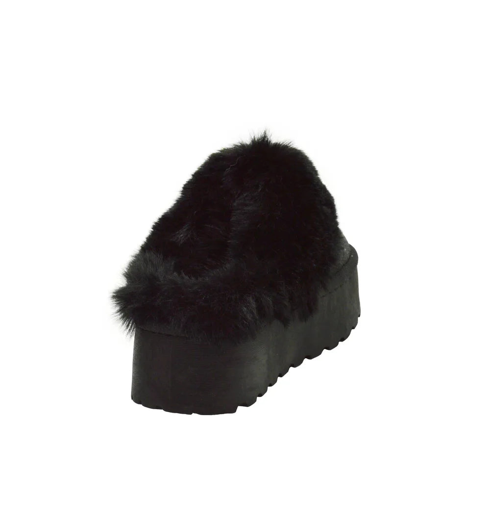 Wholesale Women's Plush Fur Slippers Emily NG31