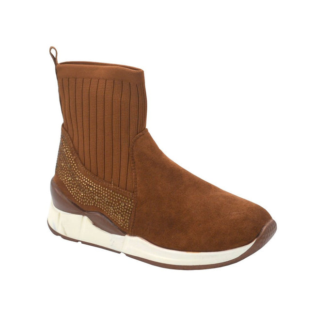 Wholesale Women's Sneakers High Top Slip On Trendy Comfortable Women's Shoes Reagan NG37