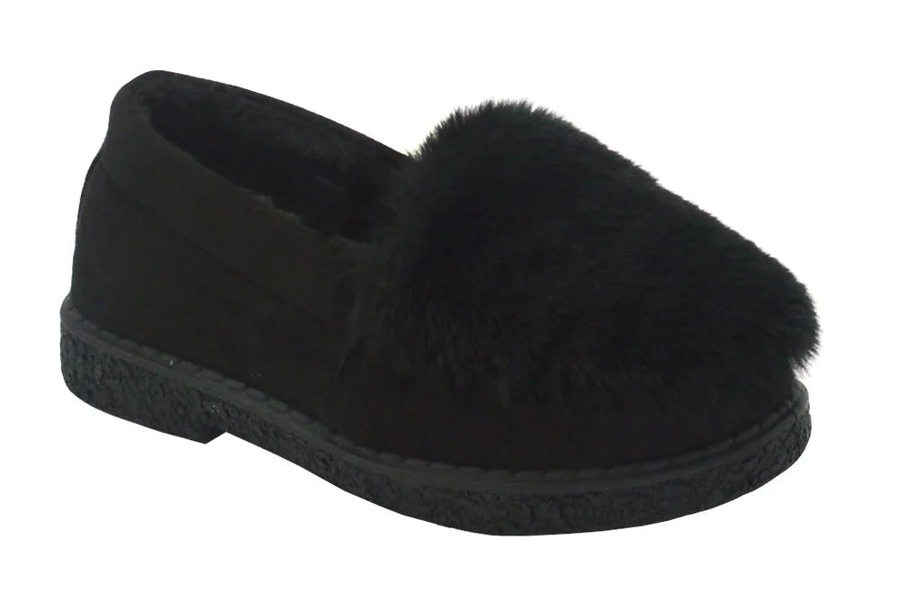 Wholesale Women's Open Toe Fur Slippers Aria NG77