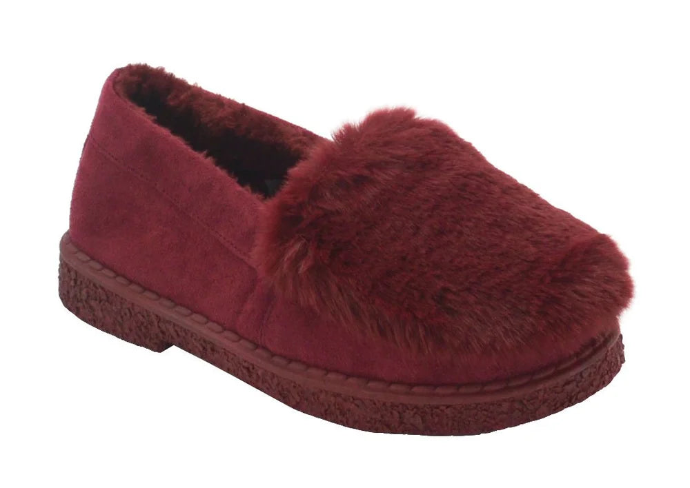 Wholesale Women's Open Toe Fur Slippers Aria NG77