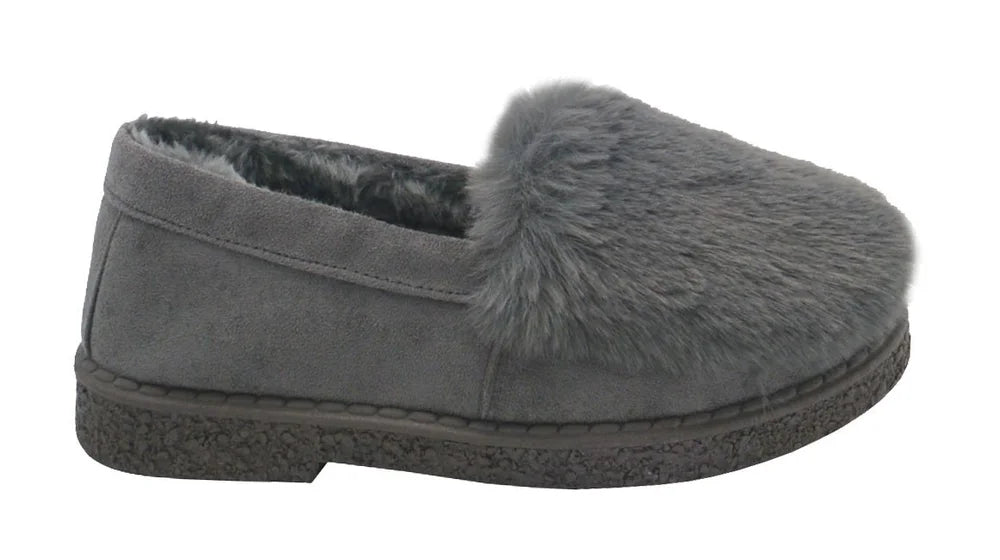 Wholesale Women's Open Toe Fur Slippers Aria NG77